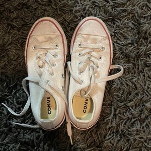 Boys converse white